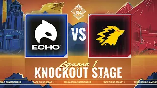 M4 Knockout Stage | Game 1 ECHO vs ONIC