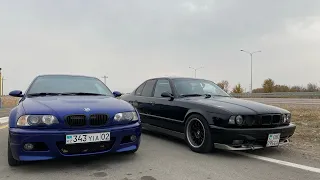 BMW E34 540 vs BMW E46 M3