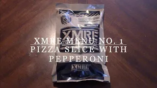 MRE Review XMRE Menu No 1 Pizza Slice with Pepperoni