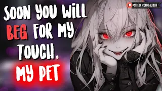 Giving yourself to a Sadistic Yandere Vampire [Possessive | Manipulation | Evil Fdom Audio Roleplay]