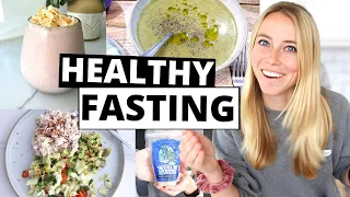 FULL DAY OF MEALS | Healthy Intermittent Fasting With Autumn Bates!