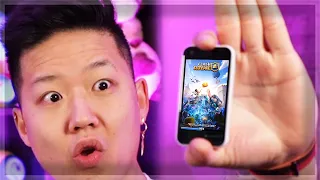 Clash Royale on the WORLDS SMALLEST PHONE 🍊