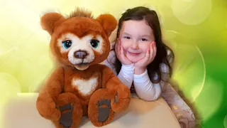 РУССКИЙ МИШКА/Cubby The Curious Bear Hasbro Furreal Friends