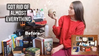 Showing and Decluttering Everything I Own | Extreme Minimalism | Declutter with Me