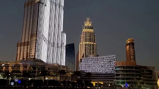 Dubai Fountain - 2-1-2018 - نافوره دبي