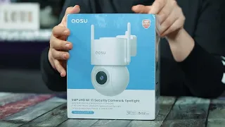 Aosu Security Camera D1 SE Unboxing