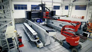 Time lapse gantry milling machine ORIX