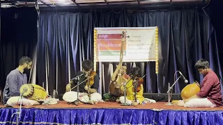Anubhooti Youth Festival - Violin Duet by Chi. Govinda Madhava and Chi. Abhinav Kandala