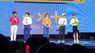 190305 TXT Showcase 데뷔 쇼케이스