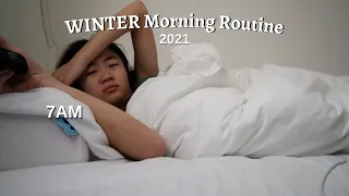 MY WINTER MORNING ROUTINE 2021 !! | Erica Ha