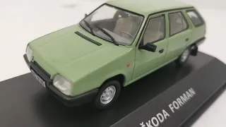 Kaleidoskop slavných vozů Škoda číslo 14 - Škoda Forman - 1:43 od DeAgostini CZ recenze a unboxing