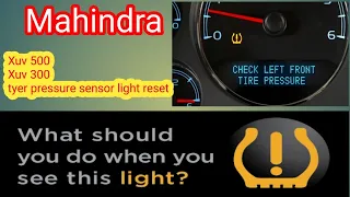 xuv 300 tyre  pressure sensor reset /tpms sensor reset 1m views 10k subscribe #youtubeshort