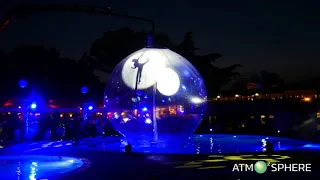 AtmO²sphere bulle aérienne | Eklabul | Spectacle de cirque aérien