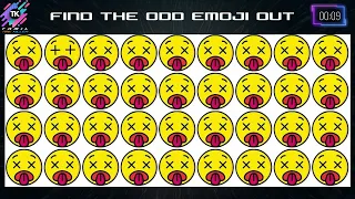 HOW GOOD ARE YOUR EYES # 121 | Find The Odd Emoji Out | Emoji Puzzle Quiz | TK  Puzzles