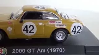 Alfa Romeo GT Am rally 1:43 Scale Model Car collection