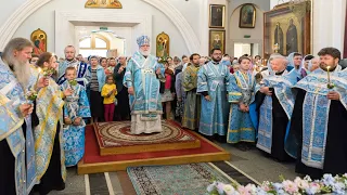 Всенощное бдение в канун праздника Успения Пресвятой Богородицы.