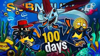 We Spent 100 DAYS In Subnautica!