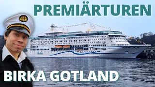 After four years of waiting: My premiere cruise with Birka Gotland 🥳