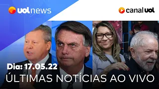 Casamento de Lula; Bolsonaro e Collor, Arthur Virgílio fala ao vivo sobre PSDB e mais | UOL News