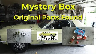 Found Orginal Parts for 1967 Mustang