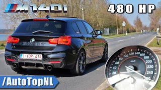 480HP BMW M140i xDrive | AKRAPOVIC SOUND 0-265 ACCELERATION by AutoTopNL