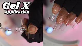 HOW TO DO GEL X AT HOME LIKE A PRO | QUICK & SIMPLE | BEGINNER FRIENDLY TUTORIAL