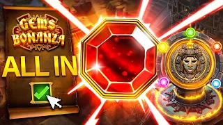 INSANE ALL IN SESSION ON GEMS BONANZA!