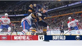 Montreal Canadiens vs Buffalo Sabres - Season Game 71 - All Goals (16/3/16)