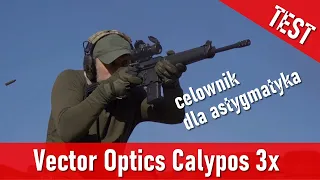 #22 Vector Optics Calypos 3x prism scope - celownik dla astygmatyka.