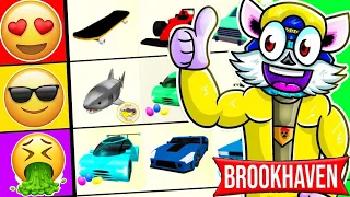 HODNOTÍM všechny AUTA v Roblox Brookhavenu rp 🚗👍👊