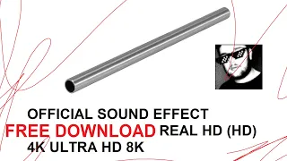 Official Jixaw Metal Pipe falling Sound effect (REAL) (OFFICIAL)