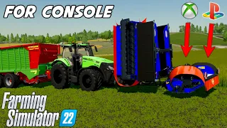 Triple Front Mower For Console | Farming Simulator 22