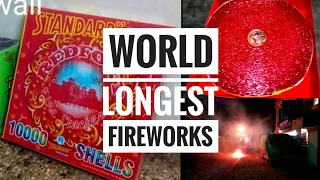 10000 wala world longest standard fireworks | THANISH V LOG