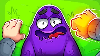 I DEFEATED GRIMACE...