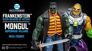 NEW DC Multiverse Frankenstein™ & Mongul™ Mega Figures | Action Figure Showcase