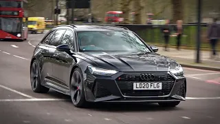 2020 Audi RS6 Avant C8 Acceleration Sound and Revs!!!