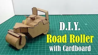 DIY: Road Roller with Cardboard