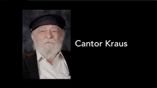 Ottawa Holocaust Survivors Testimonial 2016: Cantor Kraus