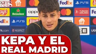 KEPA sobre la GRANDEZA del REAL MADRID con respecto a otros CLUBES