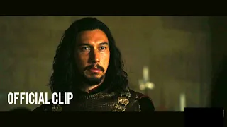 The Last Duel Official Clip | Adam Driver and Matt Damon