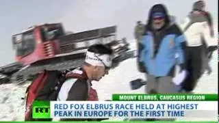 Skyrunning record set at Mount Elbrus