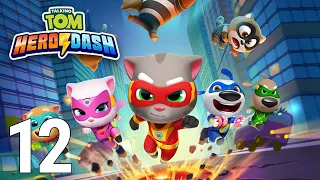 Talking Tom Hero Dash Gameplay Part 12 - Tom Superhero 2024 (iOS/Android)
