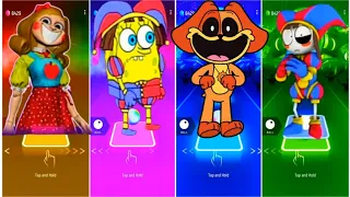 Miss Delight VS Spongebob From Digital Circus VS DogDay VS THE AMAZING DIGITAL CIRCUS - POMNI