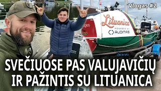 VALTIMI PER DIDŽIAUSIĄ PASAULIO VANDENYNĄ - Svečiuose pas Valujavičių (vlog#2)