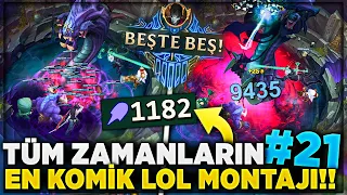 TÜM ZAMANLARIN EN KOMİK LOL MONTAJI !! KOMİK ANLAR DERLEME #21 | Ogün Demirci