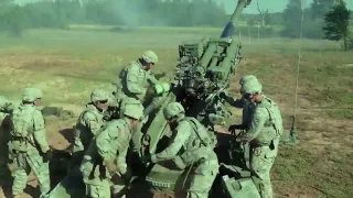 Today Powerful FH70 howitzer enters the fight in Ukraine