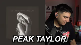 the visuals...insane. Taylor Swift "Down Bad" First Reaction