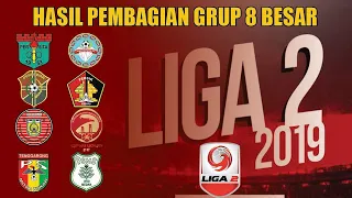 HASIL PEMBAGIAN GRUP 8 BESAR LIGA 2 INDONESIA DAN TIM YANG LOLOS