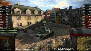 WOT: Л. Зигфрида - FCM 50(t) - 5 фрагов -