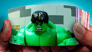 Lego Hulk and toilet fail